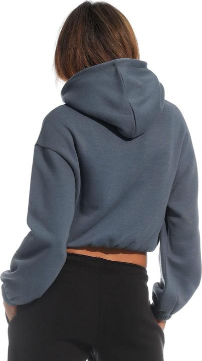 Actual product image Light and Shade Womens/Ladies Cropped Hoodie (M)
