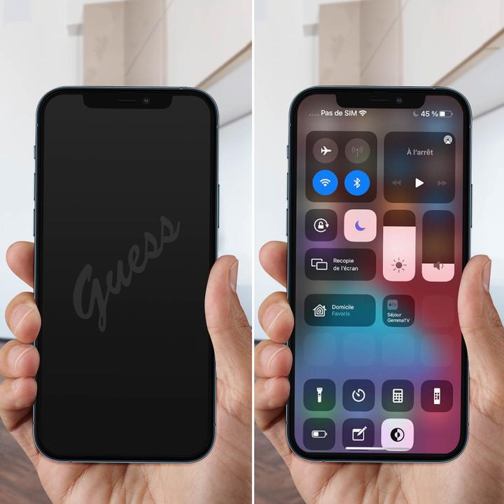 Actual product image Guess Protective glass (1 Piece, Apple iPhone 12 Pro)