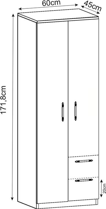 Produktbild Homitis Merlin Wardrobe