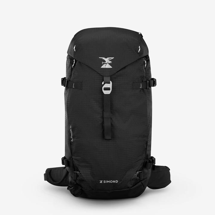 Produktbild Simond Rucksack Bergsteigen vielseitig modulierbar - Alpinism 33 schwarz (33 l)