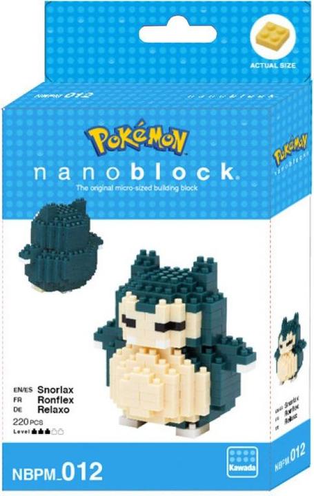 Produktbild Nanoblock Pokemon Snorlax