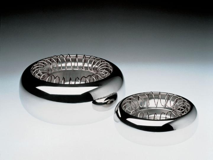Actual product image Alessi Ashtray platinum