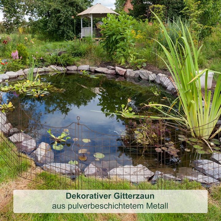 Image du produit Relaxdays 5x barrières-de-jardin