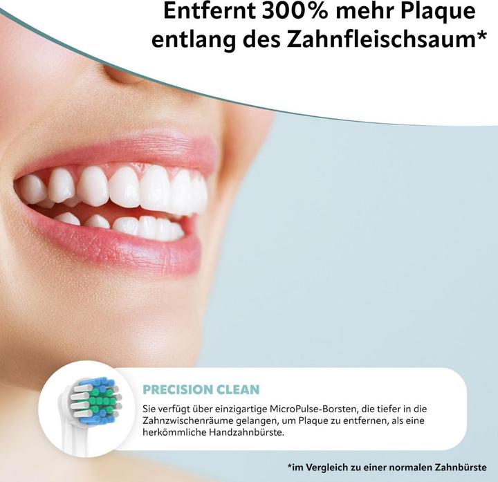 Produktbild Ora-Care Ersatzbürsten Standard-Version kompatibel mit Oral-B (8 x)