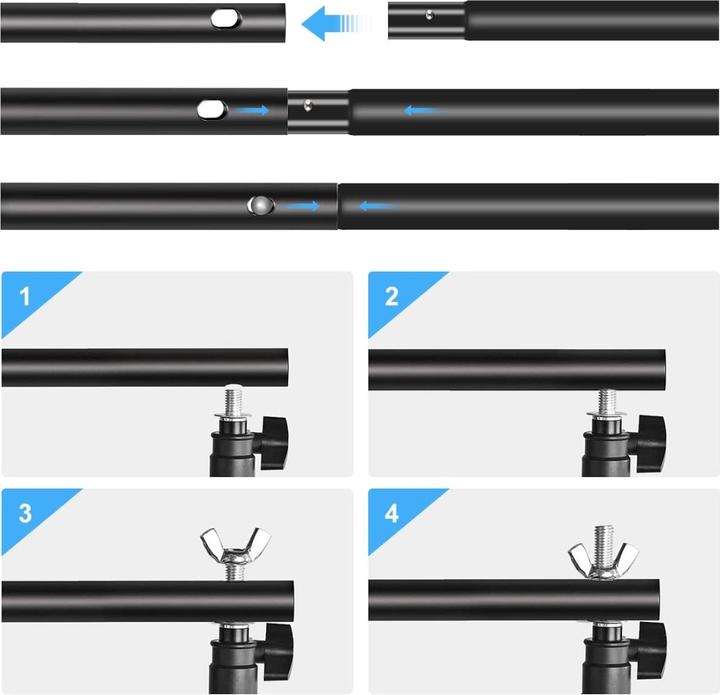 Produktbild Puluz Green Screen Studio Hintergrund Kit (300 cm, 200 cm)