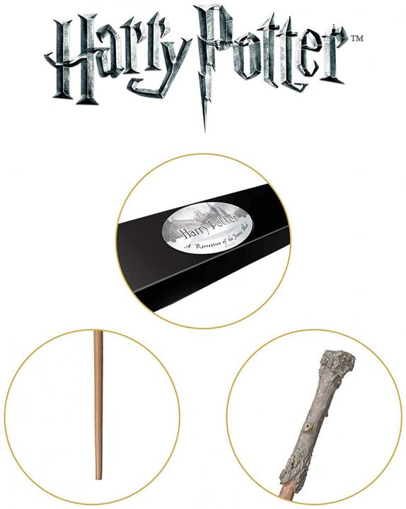 Actual product image Noble Collection Harry Potter Magic Wand Harry Potter (Character Edition)
