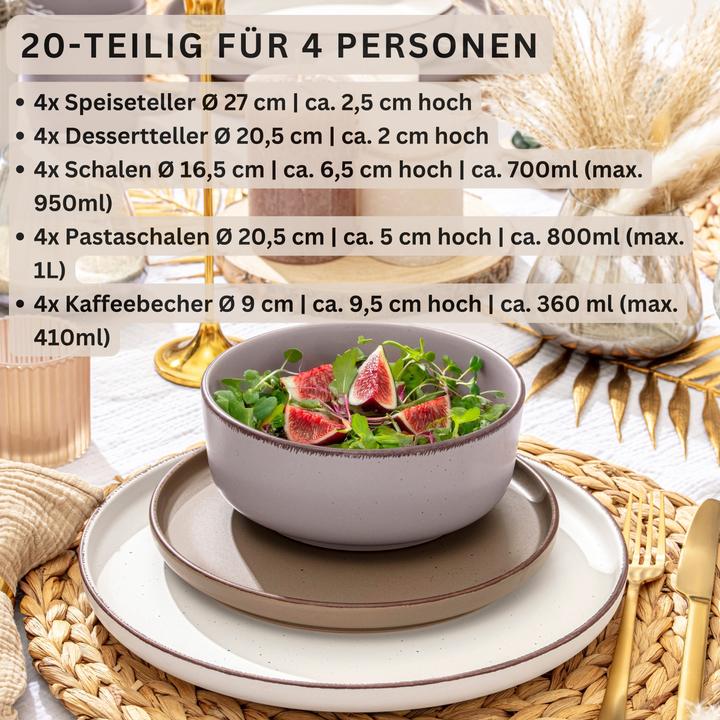 Produktbild Sänger Komibservice Bombay Erdfarben (20 Stück)