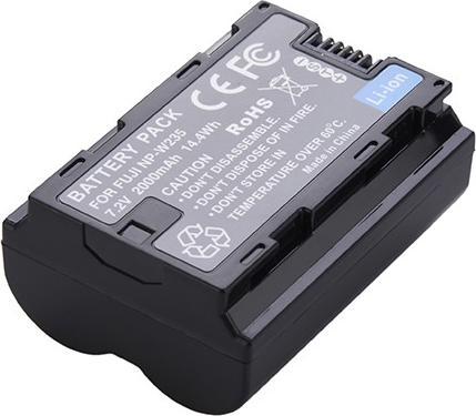 Actual product image Acconic Platinum Battery f. Fuji FinePix NP-W235 XT-4 X-T4 XT4 Fujifilm (Rechargeable battery)