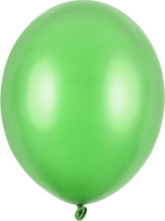 Partydeco Ballons Vert métallisé (10 x)