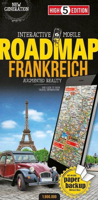 Immagine prodotto High5 Carta stradale Francia 1:800 000