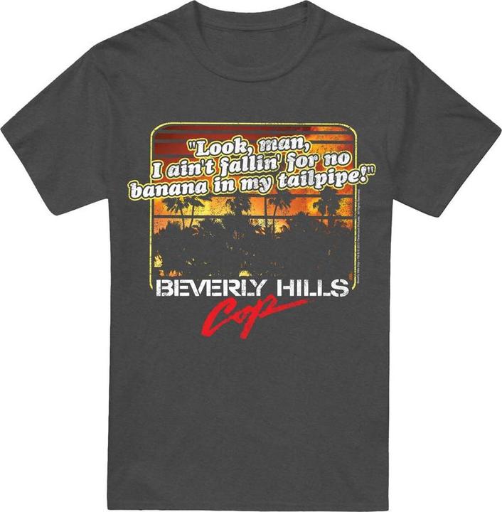 Image du produit Beverly Hills Cop - T-shirt BANANA IN MY TAILPIPE - Adulte (S)