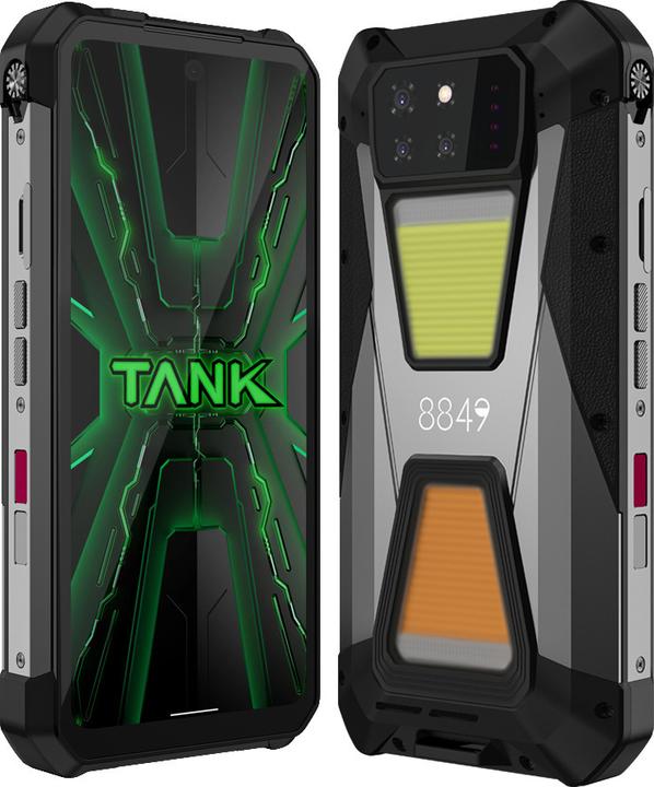 Unihertz Tank 3S (256 Go, Gris<br/, Noir, 6.79", Double SIM, 50 Mpx, 5G)