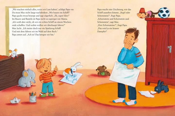 Produktbild Max-Bilderbücher: Max und das Papa-Wochenende (Deutsch, Christian Tielmann, Sabine Kraushaar, 2024)