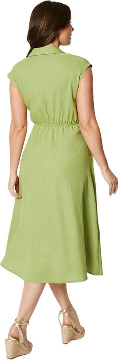 Actual product image Principles Womens/Ladies Belted Linen Blend Midi Dress (38 D)