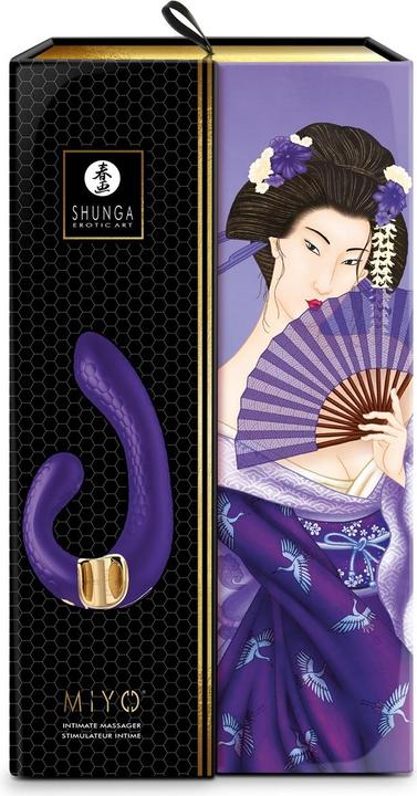 Actual product image Shunga Miyo Intimate Massager Purple