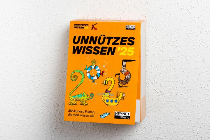 Produktbild Heyne Ludwig Unnützes Wissen 2025 (Harter Einband, Deutsch)