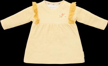 Produktbild Little Dutch Dress langärmelig Warm Yellow check - 68 (68)