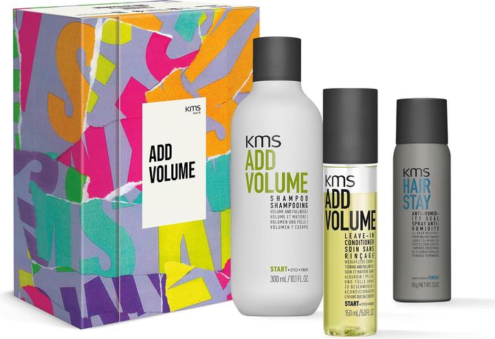 Actual product image KMS California ADDVOLUME Set (Hair care set)