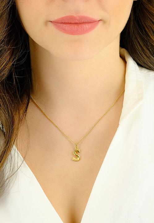 Produktbild Muau Buchstabe (750/18K Gelbgold)