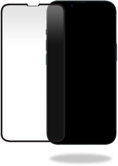 Immagine prodotto Mobilize Telaio in vetro nero (1 Pezzo/i, Apple iPhone 15)