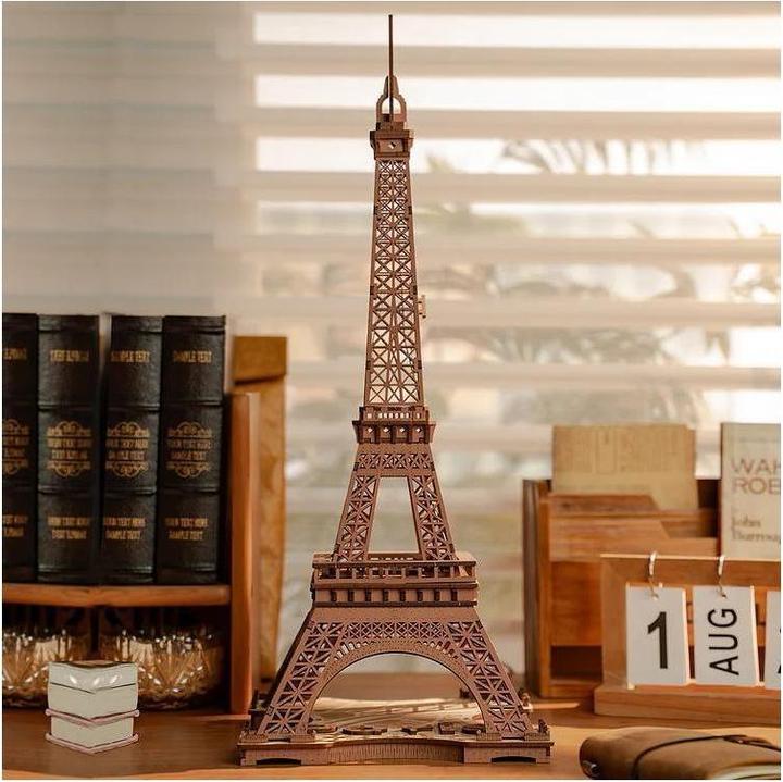 Produktbild Robotime Bausatz Night Of The Eiffeltower, Modell Art: Gebäude