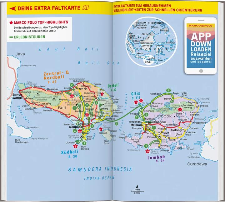 Immagine prodotto Reiseführer Bali, Lombok, Gilis (Tedesco, Christina Schott, Giacobbe Moritz, 2023)