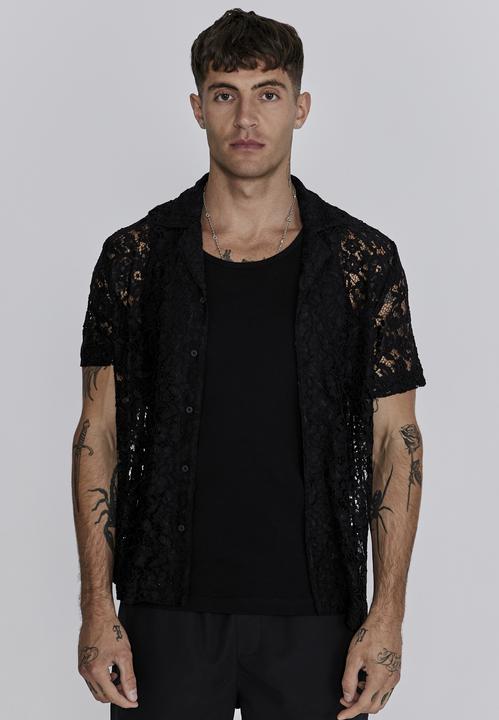 Immagine prodotto Siksilk Camicia a maniche corte Lace Resort Shirt (XL)