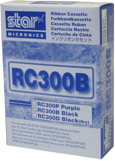 Immagine prodotto Star Micronics 80981611 RC300B Nastro in nylon per SP300 1,6 milioni di caratteri, nero
