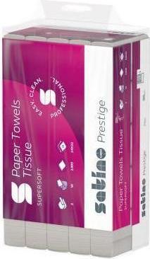 Produktbild Wepa prestige Handtuchpapier - 274980 - PT2-kompatibel - 3000 Blatt - 2-lagig - Zellstoff (25 x)
