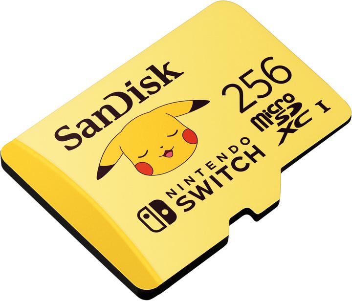 Immagine prodotto SanDisk Pokemon Nintendo (256 GB, microSDXC, U3, UHS-I)