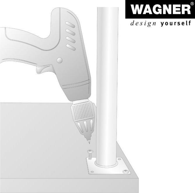Actual product image Wagner System Folding foot