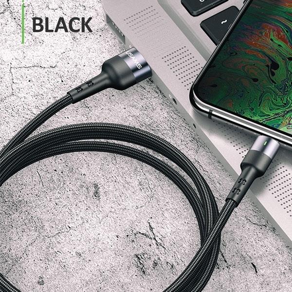 Produktbild Usams USB USB-A - USB-C cable 1 m Black (1 m, USB 2.0)