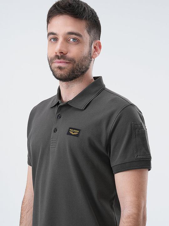 Produktbild Pme Legend Short Sleeve Polo beluga (M)