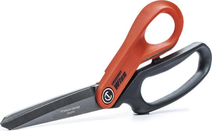 Produktbild Crescent Robuste, titanbeschichtete Handwerkerschere Edelstahl 254mm (25.40 cm)