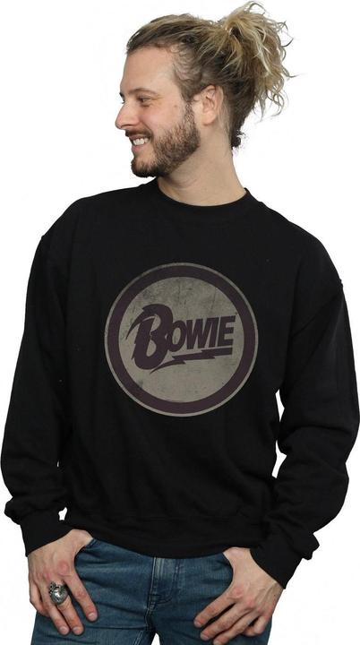 Immagine prodotto David Bowie Circle Logo Felpa Uomo (XXL)