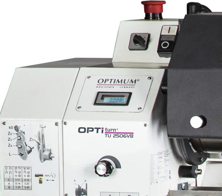 Immagine prodotto Optimum Tornio a vite TU 2506VB