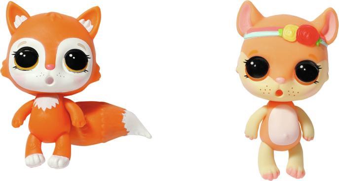 Produktbild Zapf Creation 904466 BABY born Surprise Pets 3 - kleine Tiere, mit Kokon, Anhänger, Schnuller, Gebur