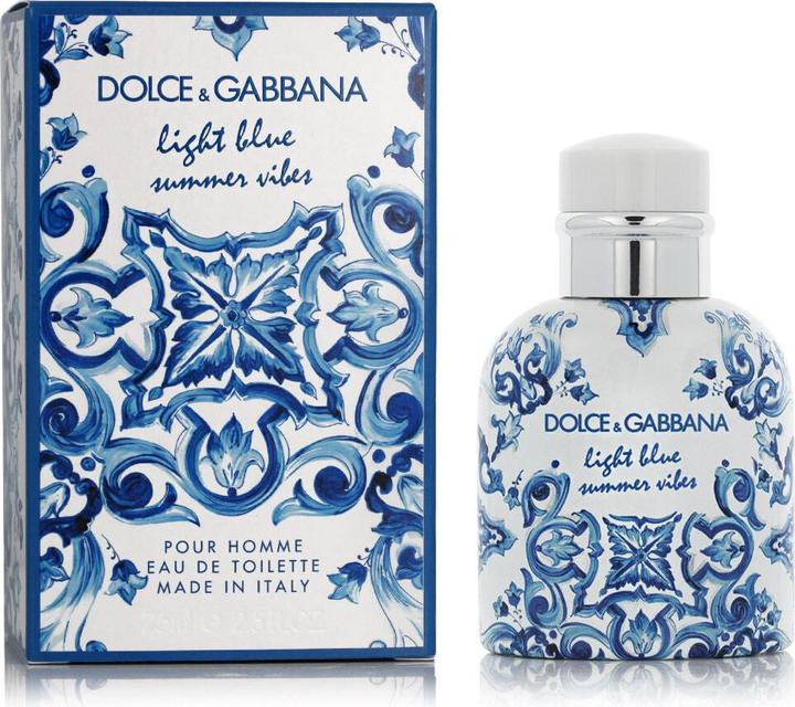 Actual product image Dolce & Gabbana Light Blue Summer Vibes Eau de Toilette 75ml (Eau de toilette, 75 ml)