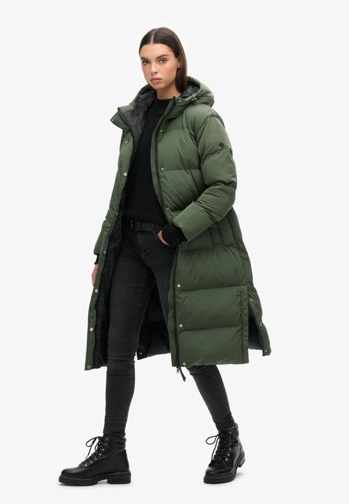 Produktbild Superdry STUDIOS LONGLINE DUVET COAT Dames Jas - Maat 16 (16)