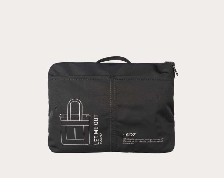 Actual product image Tucano BLMOSH-BK shopping bag Black Pouch