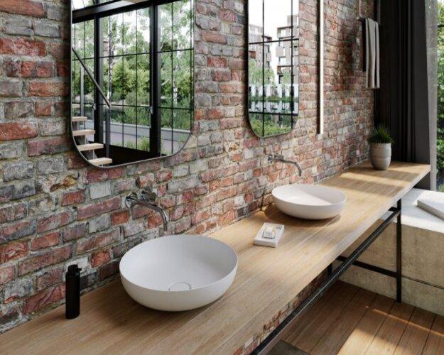 Image du produit Kaldewei Miena cuvette de lavabo, 3180, autour de, sans trop-plein, diamètre 450mm, 909306000 (572 mm, 551 mm)
