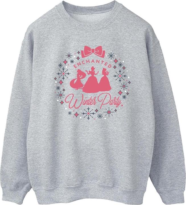 Actual product image Disney Mens Princess Winter Party Sweatshirt (M)