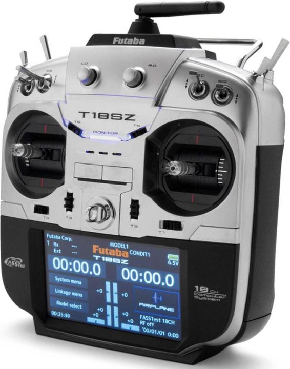 Actual product image Futaba T18SZ-R7208SB-2.4G Mode 2