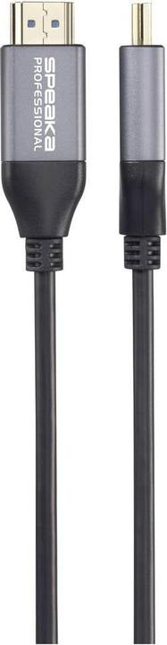 Actual product image SpeaKa Professional HDMI / Glasfaser Anschlusskabel HDMI-A Stecker, HDMI-A Steck (20 m, HDMI)