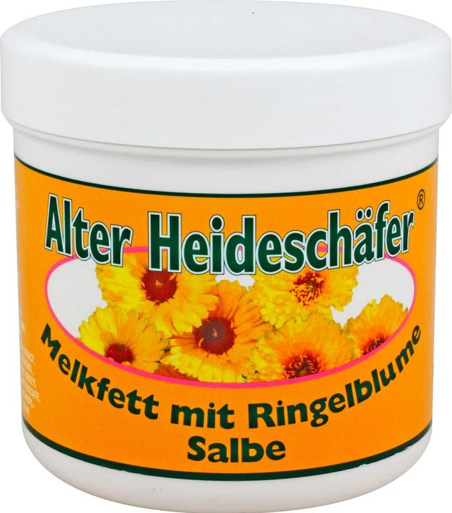 Immagine prodotto Axisis Vecchio unguento al grasso di mungitura Heideschäfer con calendula, 250 ml Unguento (Crema corpo, 250 ml)
