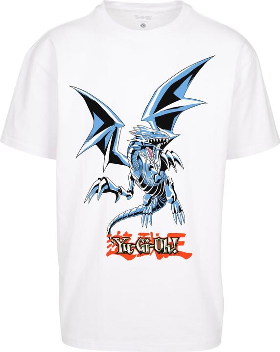 Urban Classics Yu-Ghi-Oh Blue Eyes White Dragon Heavy Oversize Tee - 91517 (L)