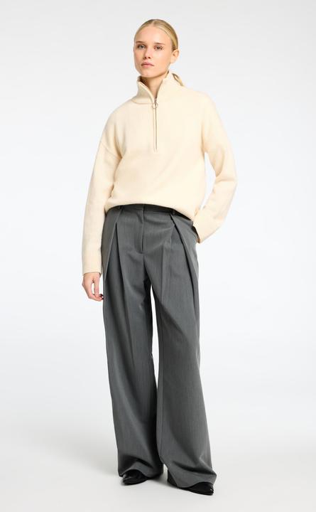 Image du produit Selected Femme Pull demi-zip en tricot (XL)