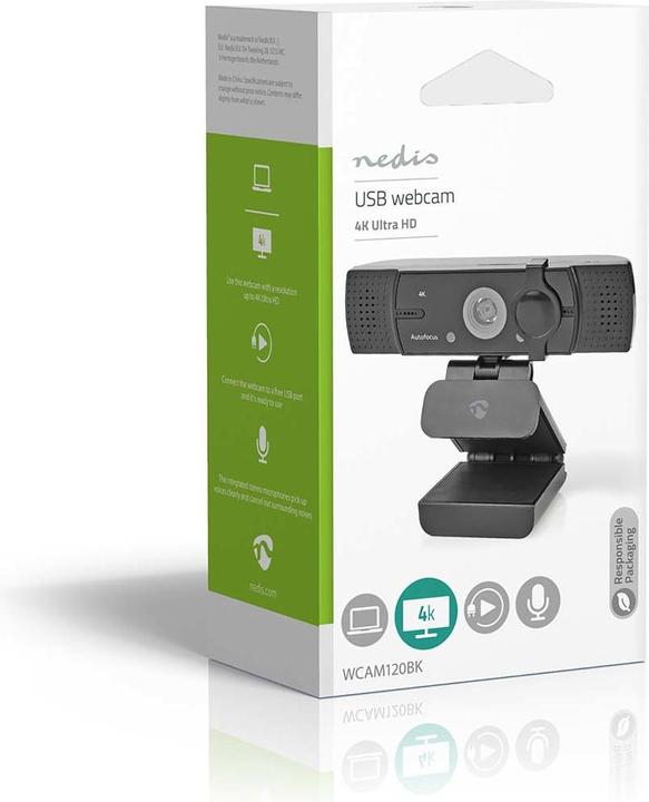 Actual product image Nedis WCAM120BK (8.30 Mpx)