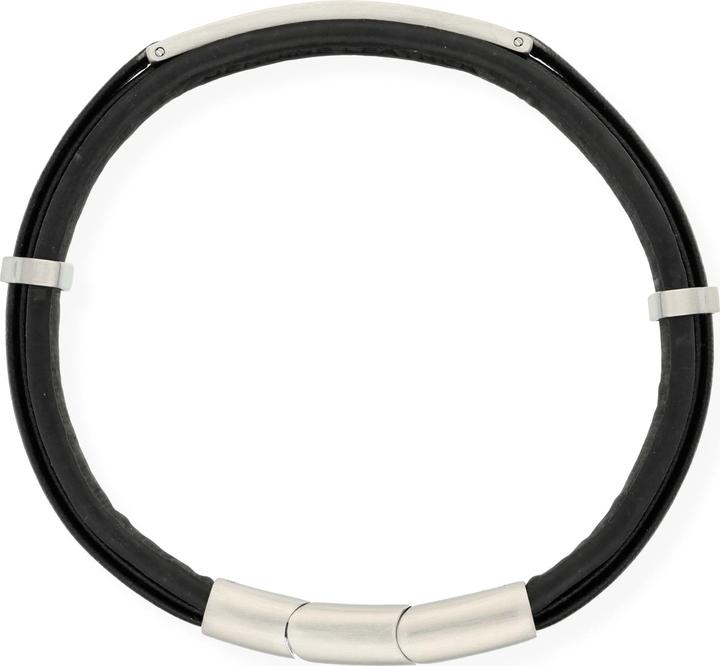 Actual product image Carat Cool (10 cm, Stainless steel/leather)