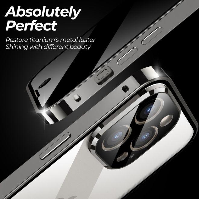 Produktbild MU Classic 360 Grad Hülle Privacy Locking Edition (Apple iPhone 15 Pro)